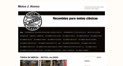 Desktop Screenshot of motosalonso.com